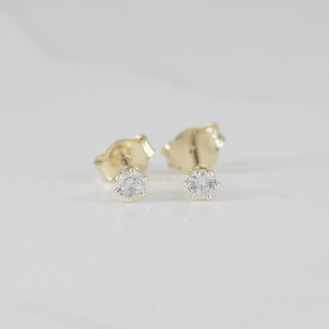 TOPO CRISTAL REDONDO 6 PUNTAS 3MM