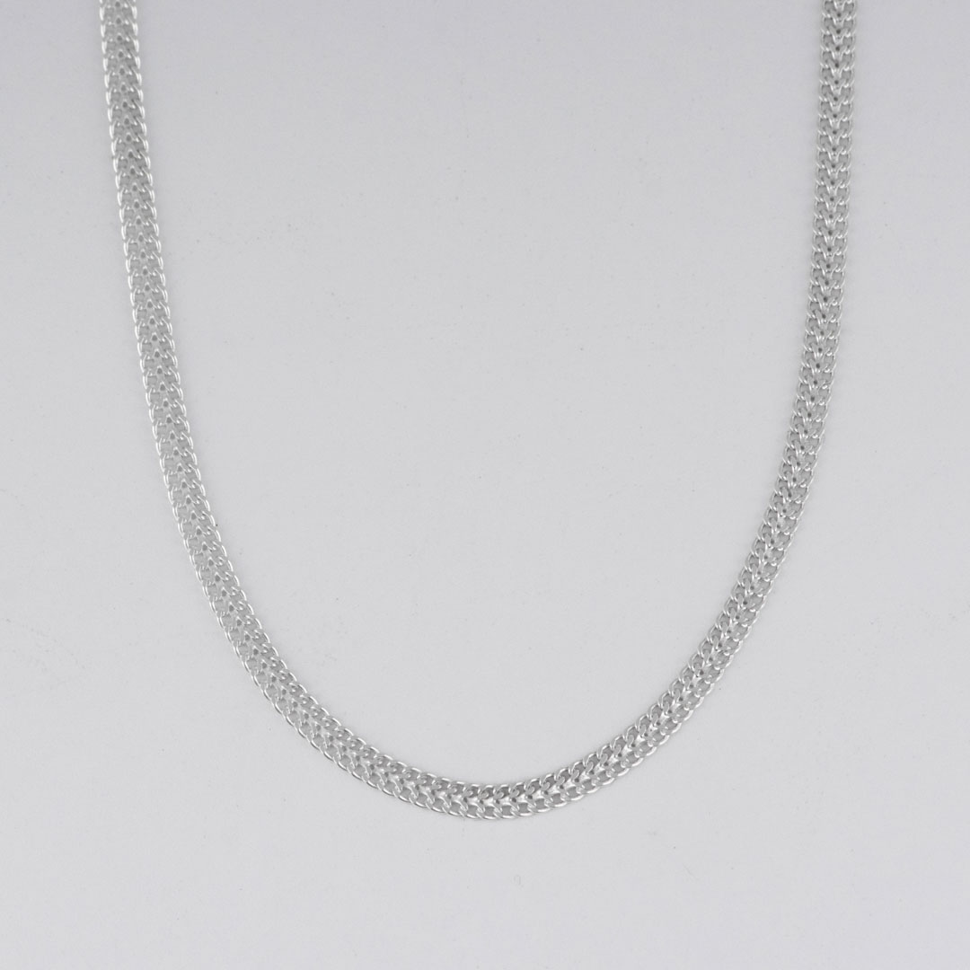 CADENA CUBANA DOBLE 3MM-45CM