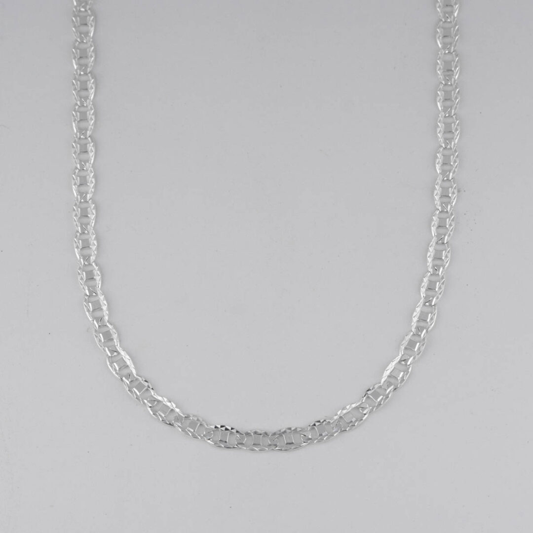 CADENA ESCALERA PLANA DIAMANTADA 3.5MM-60CM