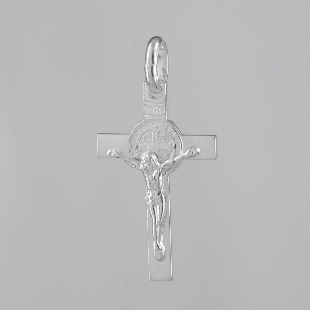 DIJE CRUZ CRISTO SAN BENITO MEDIANO