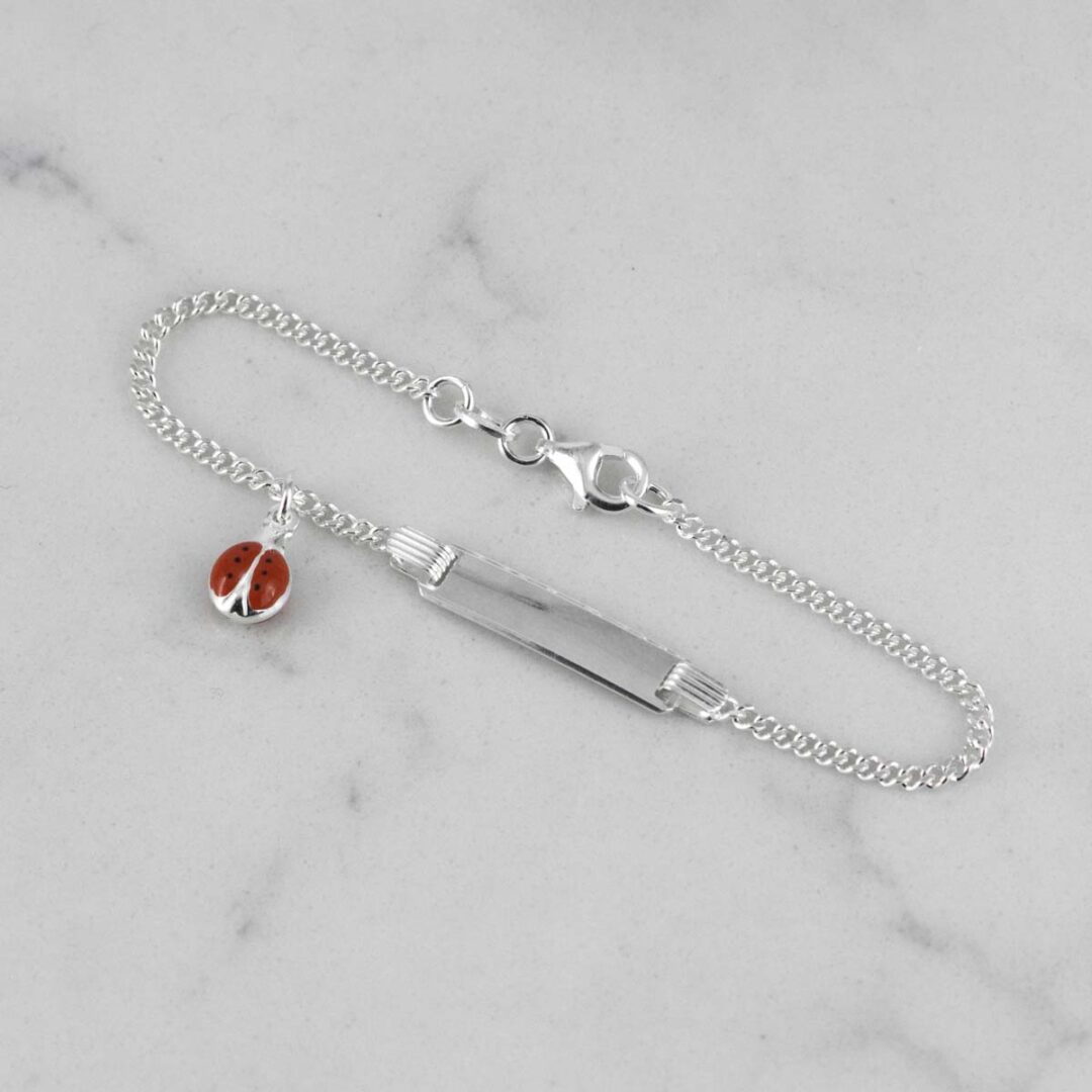 PULSERA PLACA CUBANA MARIQUITA BEBE